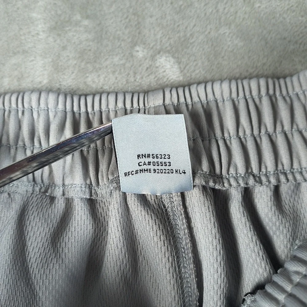 Jordan Track Pants Men Medium Gray Tear Away Basketball Side Snap Nike Gym Train